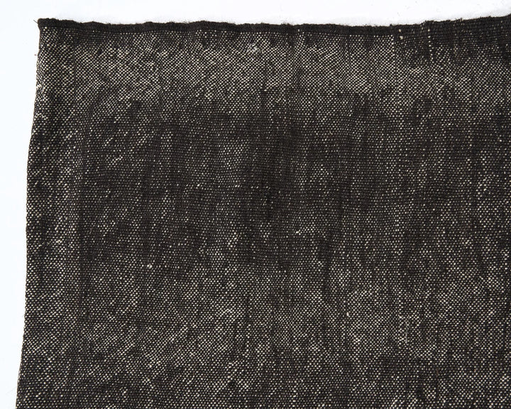 Brown Turkish Kilim Rug 7' 1" x 10' 8" Flat-Weave | No. VR48164