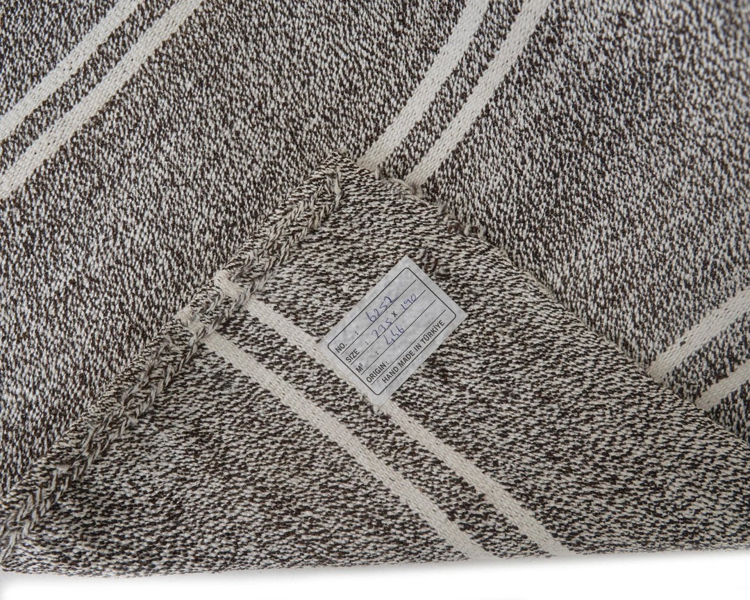 Gray Kilim Rug 6' 3" x 7' 9" | No. VR48183