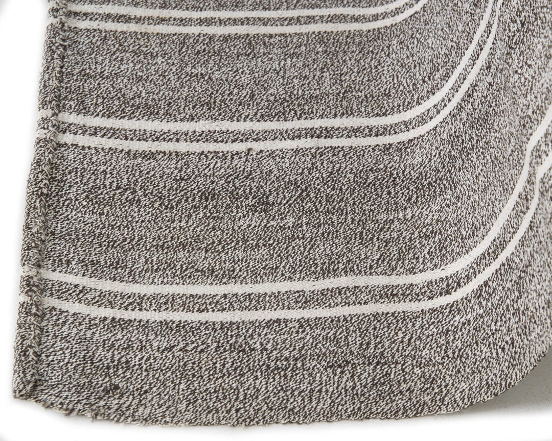 Gray Kilim Rug 6' 3" x 7' 9" | No. VR48183