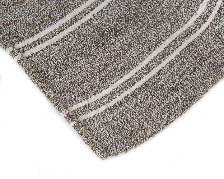 Gray Kilim Rug 6' 3" x 7' 9" | No. VR48183