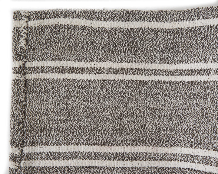 Gray Kilim Rug 6' 3" x 7' 9" | No. VR48183