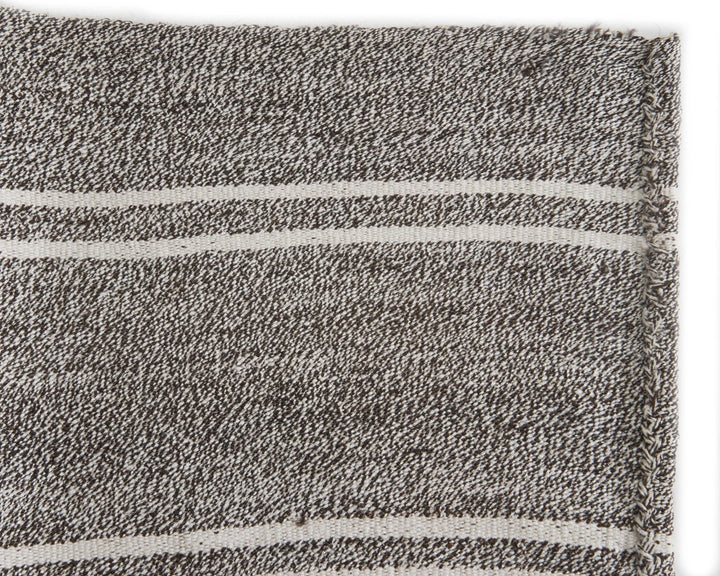 Gray Kilim Rug 6' 3" x 7' 9" | No. VR48183