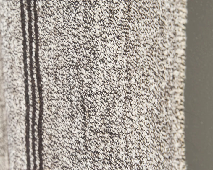 Gray Turkish Kilim Rug 2'11" x 15'6" Flat-Weave | No. VR48213