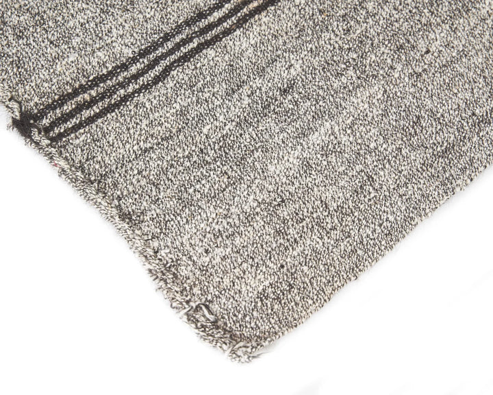 Gray Turkish Kilim Rug 2'11" x 15'6" Flat-Weave | No. VR48213