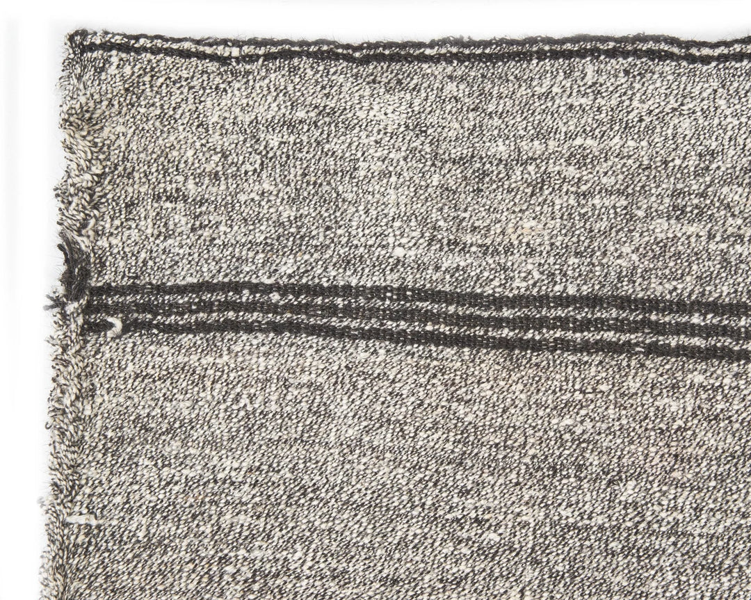 Gray Turkish Kilim Rug 2'11" x 15'6" Flat-Weave | No. VR48213