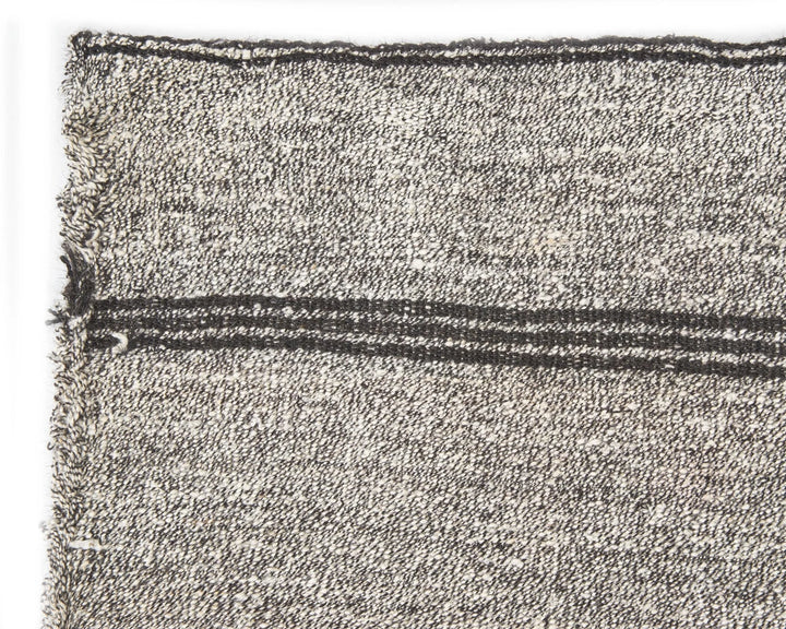 Gray Turkish Kilim Rug 2'11" x 15'6" Flat-Weave | No. VR48213