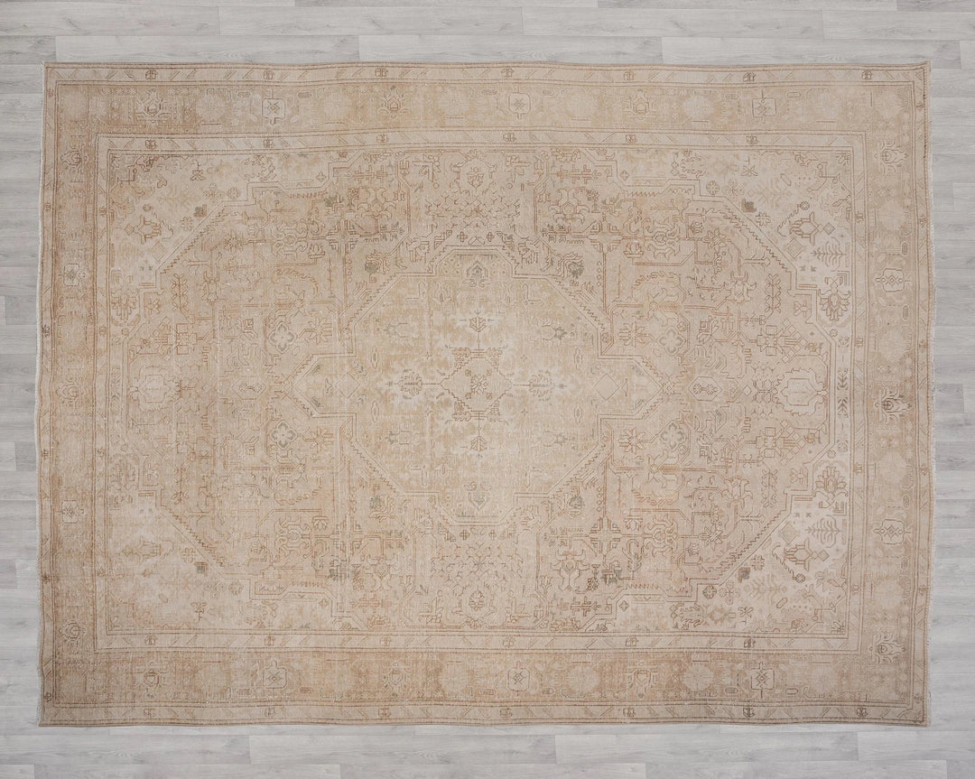 Multicolor Turkish Oushak Rug 10' x 12' 7" Hand-Knotted view 9