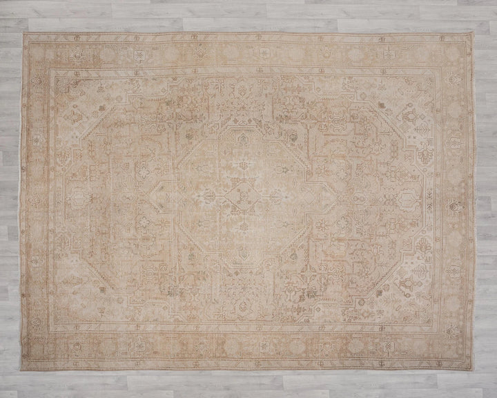 Multicolor Turkish Oushak Rug 10' x 12' 7" Hand-Knotted view 9