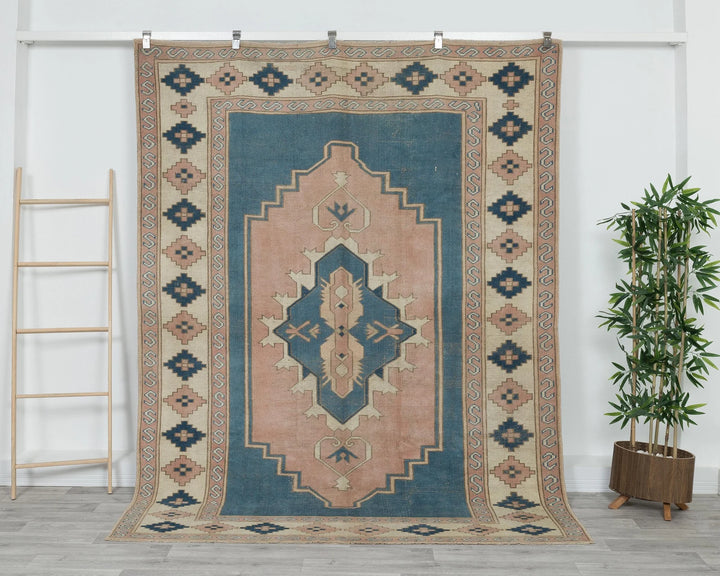 Oushak Rug 6' 4" x 8' 5" | No. VR48359