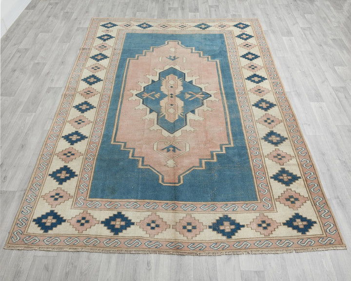 Oushak Rug 6' 4" x 8' 5" | No. VR48359