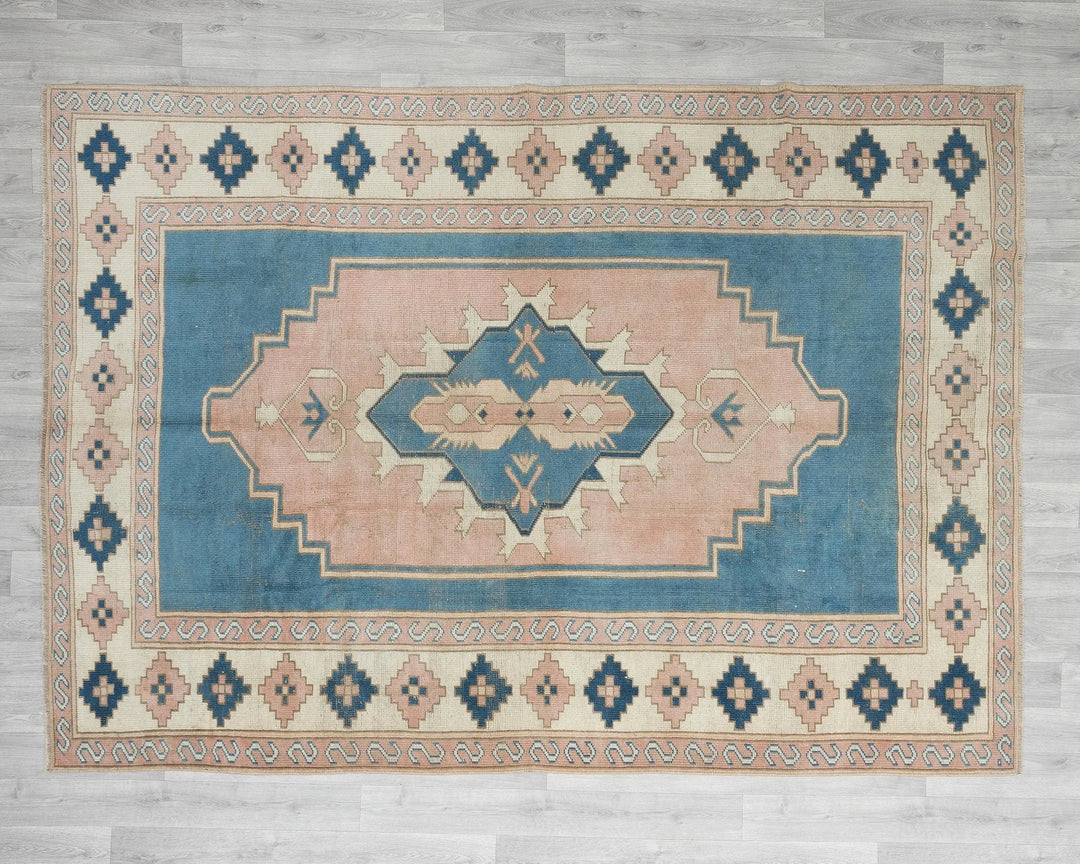 Oushak Rug 6' 4" x 8' 5" | No. VR48359