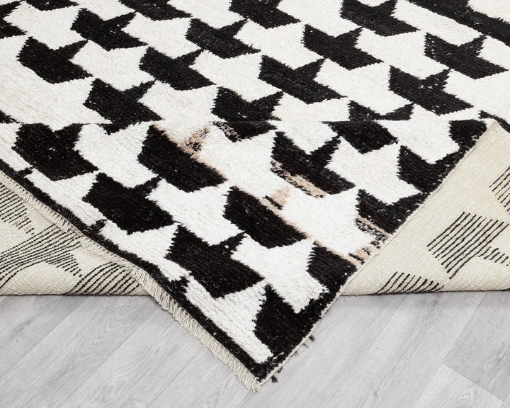 Black Vintage Turkish Rug 9' 4" x 12' 10" | No. VR48545