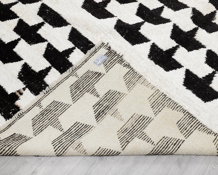 Black Vintage Turkish Rug 9' 4" x 12' 10" | No. VR48545
