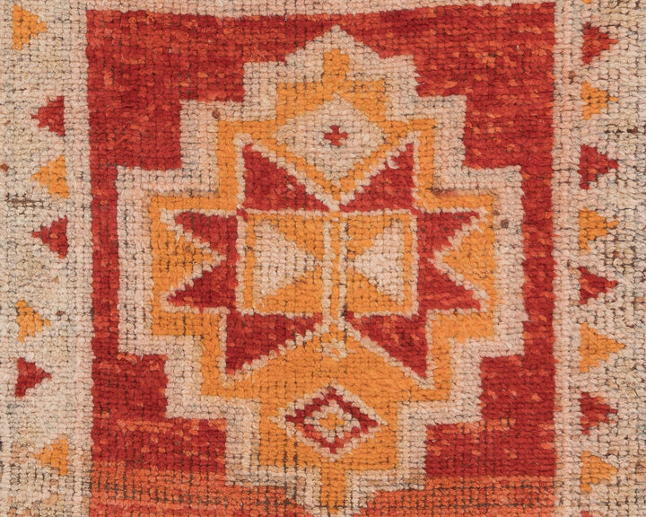 Multicolor Turkish Oushak Rug 2'10" x 10'4" Hand-Knotted | No. VR48843
