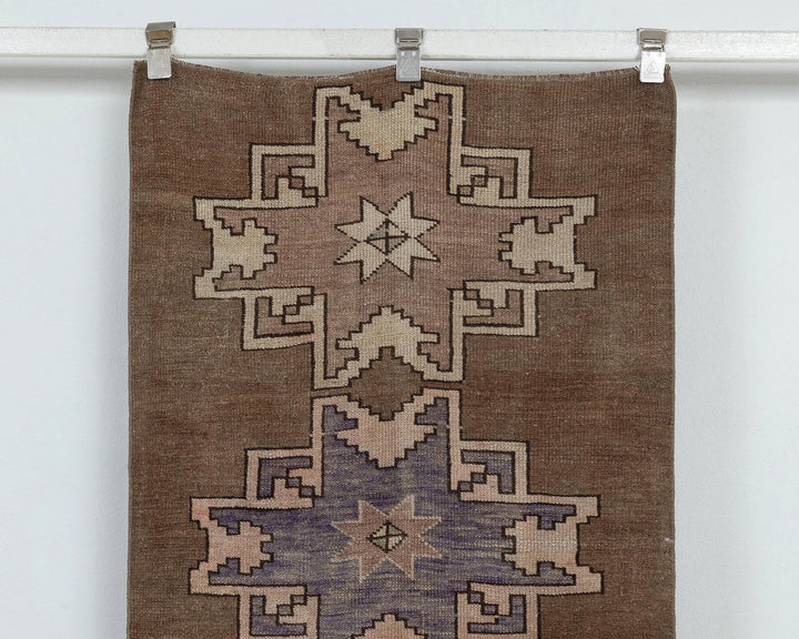 Rust Turkish Oushak Rug 2'7" x 7'3" Hand-Knotted view