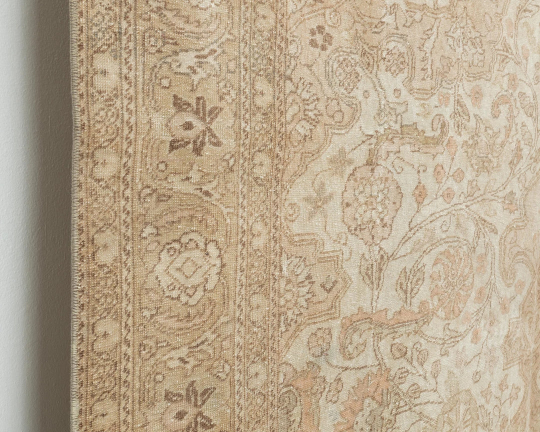Multicolor Turkish Oushak Rug 6'5" x 9'11" Hand-Knotted | No. VR49095