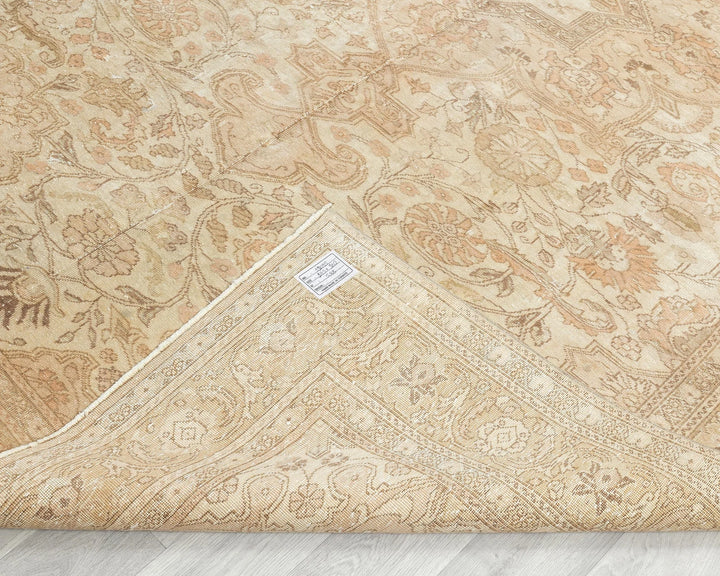 Multicolor Turkish Oushak Rug 6'5" x 9'11" Hand-Knotted | No. VR49095