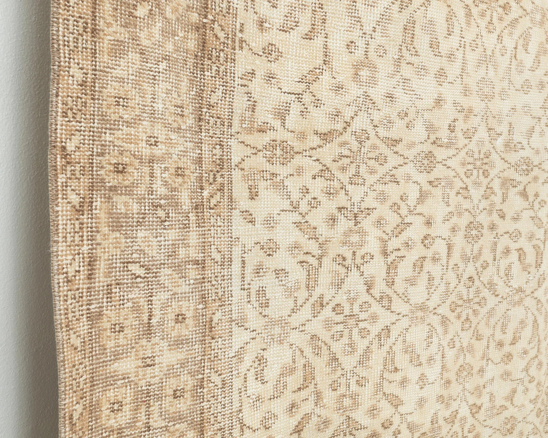 Multicolor Turkish Oushak Rug 5'11" x 9'2" Hand-Knotted | No. VR49336