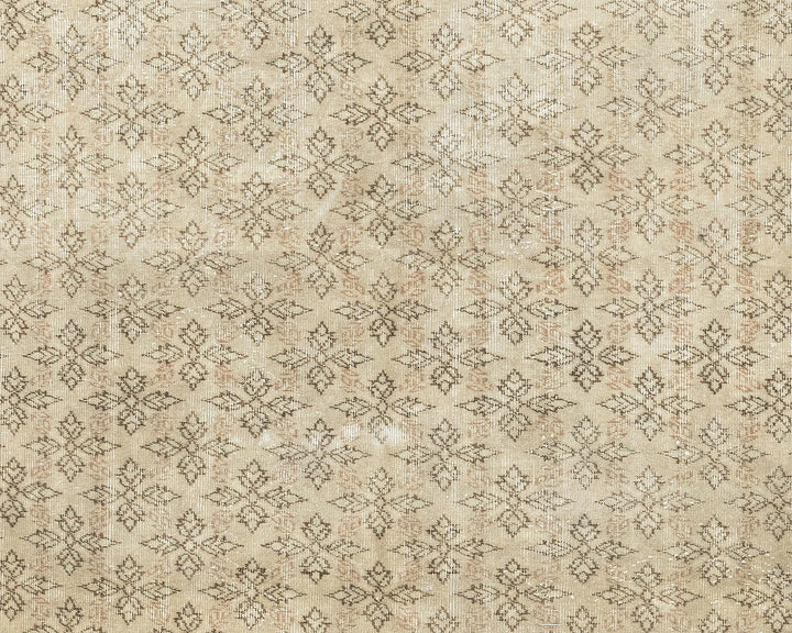 Multicolor Turkish Oushak Rug 5' 2" x 8' 5" Hand-Knotted | No. VR49555