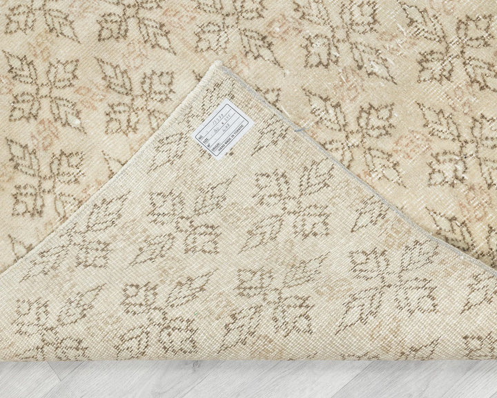 Multicolor Turkish Oushak Rug 5' 2" x 8' 5" Hand-Knotted | No. VR49555