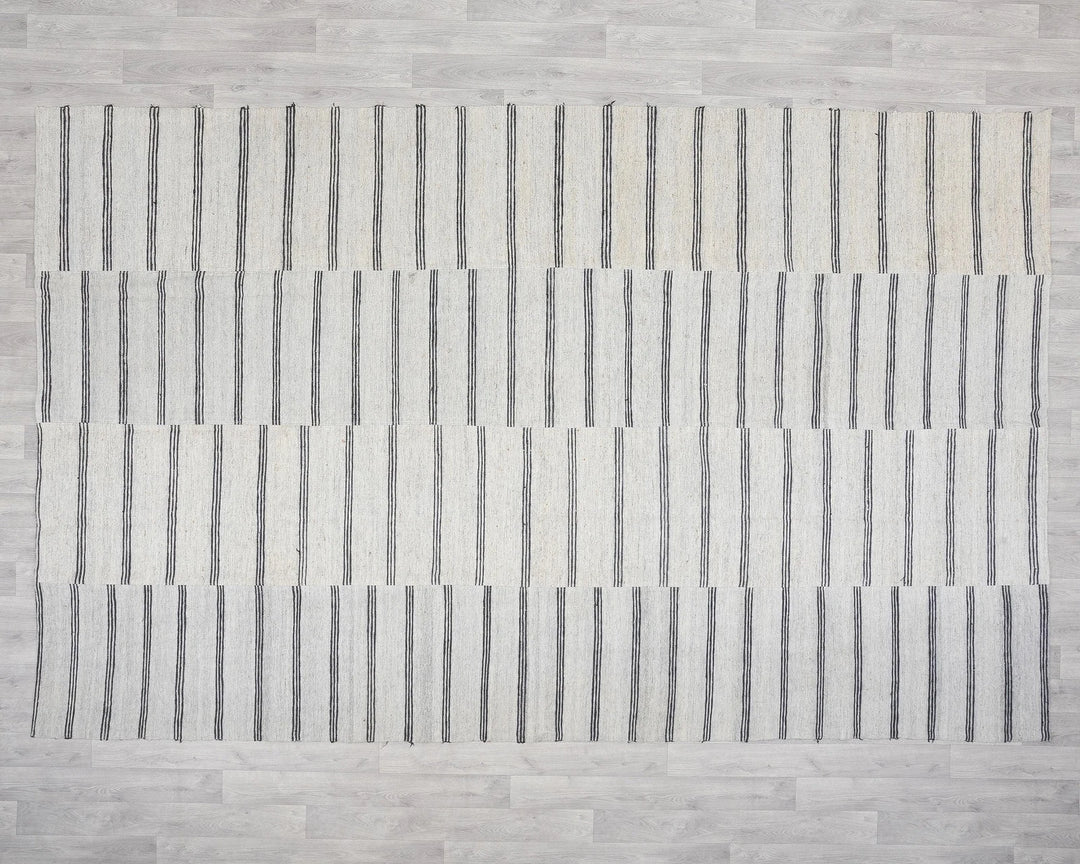 Multicolor Turkish Kilim Rug 7'7" x 11'6" Flat-Weave | No. VR49689