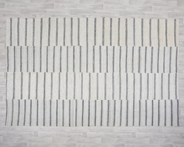 Multicolor Turkish Kilim Rug 7'7" x 11'6" Flat-Weave | No. VR49689