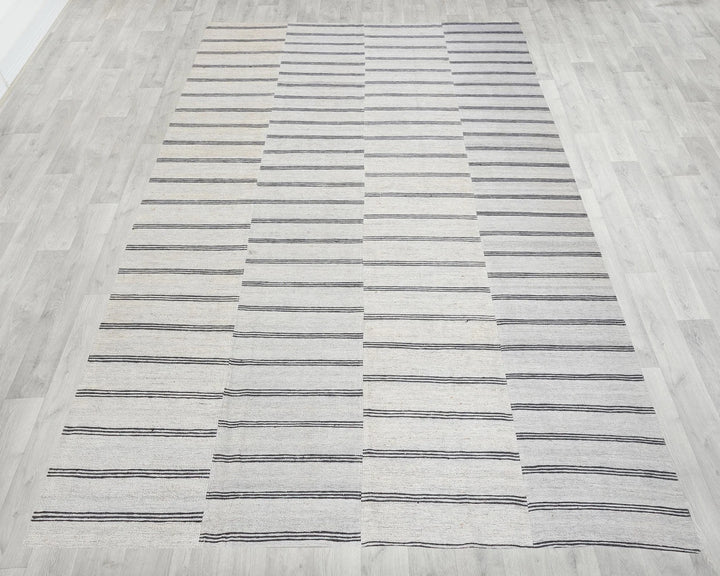 Multicolor Turkish Kilim Rug 7'7" x 11'6" Flat-Weave | No. VR49689