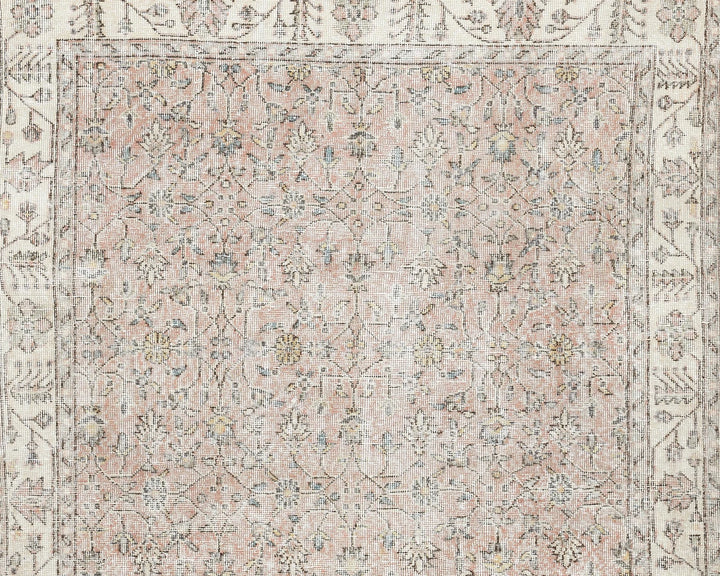Pink Oushak Rug 5' 8" x 9' 7" | No. VR49731