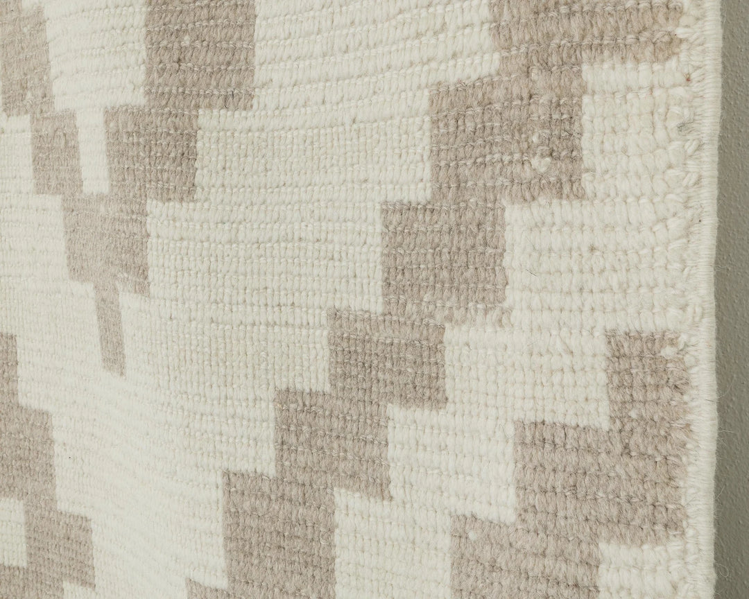 Beige Turkish Oushak Rug 8' 4" x 11' 10" Hand-Knotted | No. VR49762