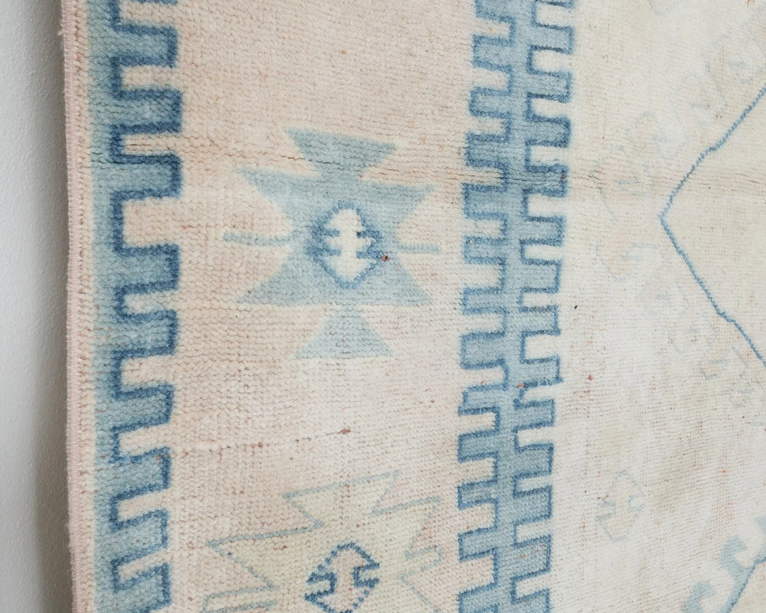 Multicolor Turkish Oushak Rug 8'2" x 5'9" Hand-Knotted | No. VR50162