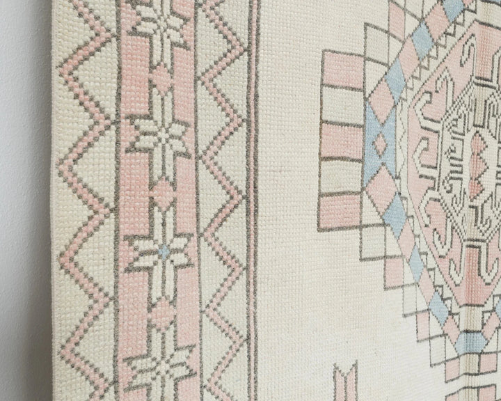 Multicolor Turkish Oushak Rug 8'8" x 5'1" Hand-Knotted | No. VR50337