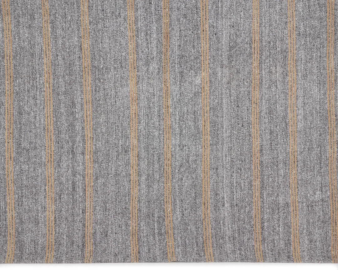 Gray Turkish Kilim Rug 6' 3" x 6' 6" Flat-Weave | No. VR50442
