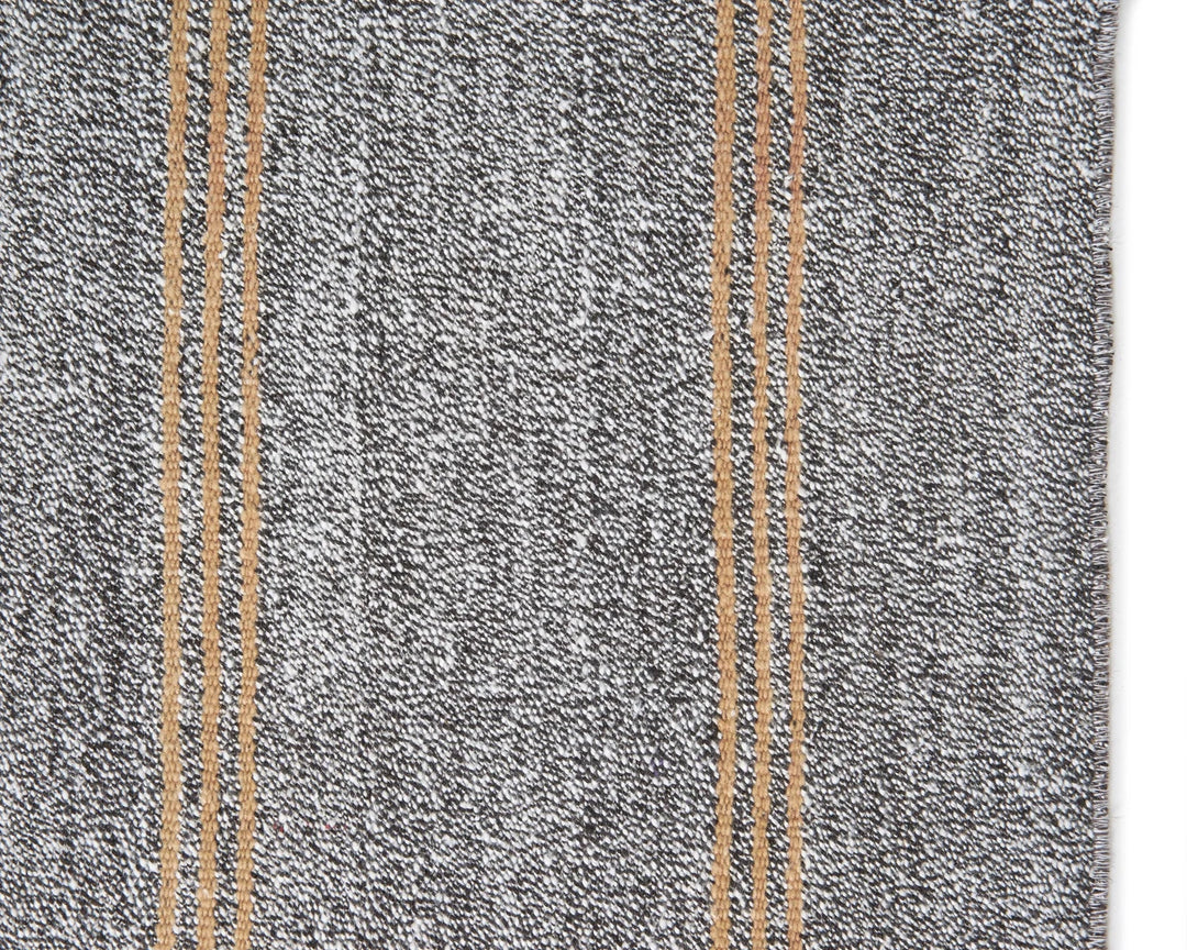 Gray Turkish Kilim Rug 6' 3" x 6' 6" Flat-Weave | No. VR50442
