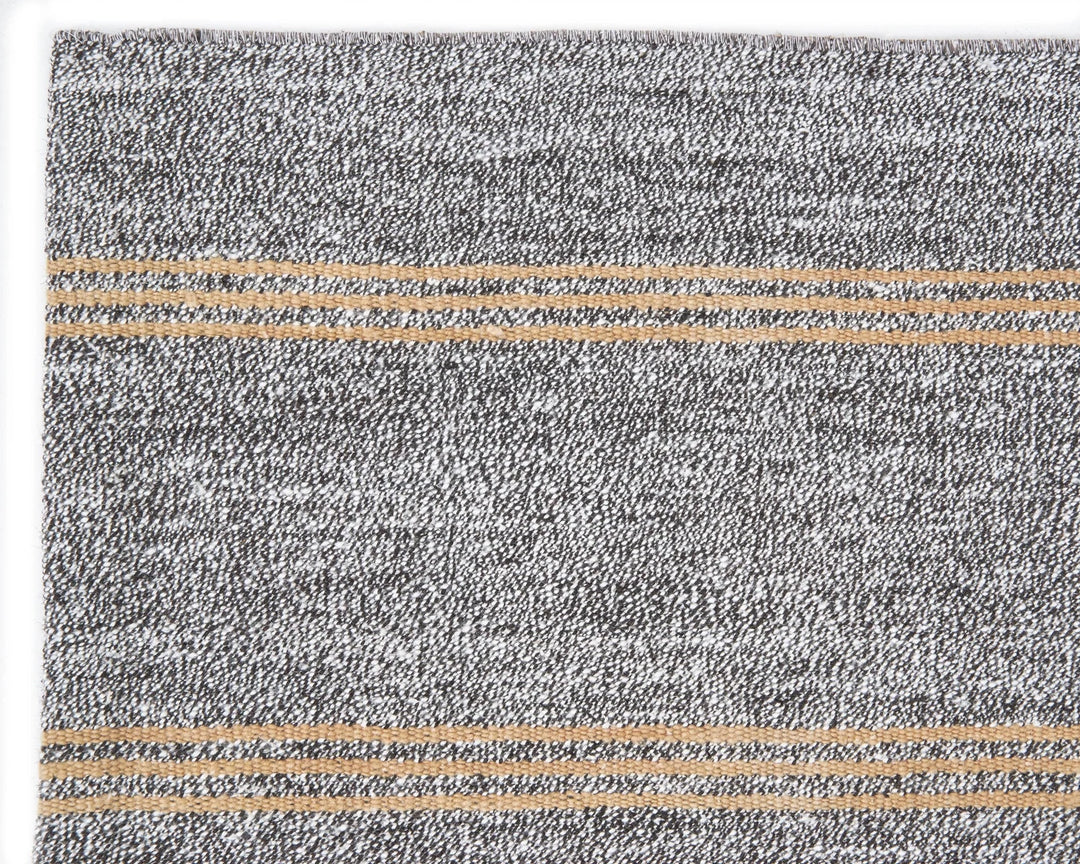 Gray Turkish Kilim Rug 6' 3" x 6' 6" Flat-Weave | No. VR50442