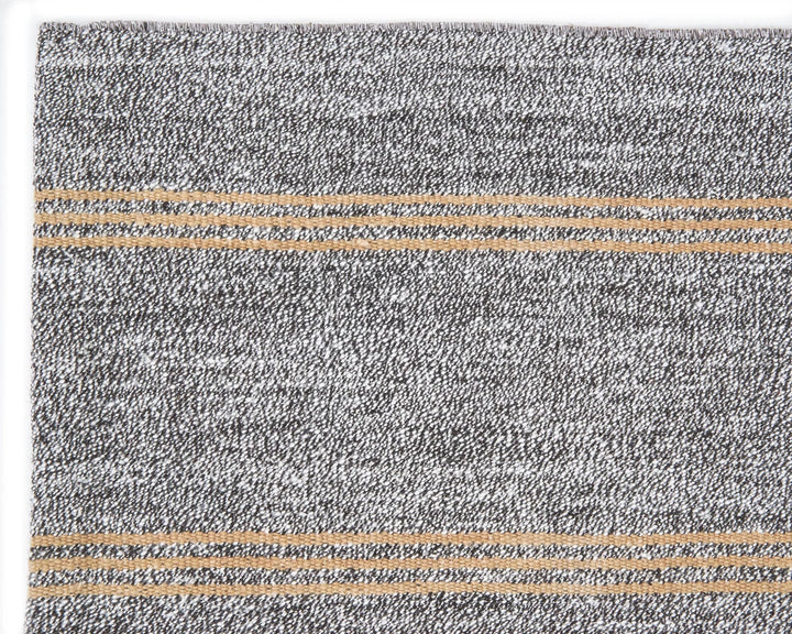 Gray Turkish Kilim Rug 6' 3" x 6' 6" Flat-Weave | No. VR50442