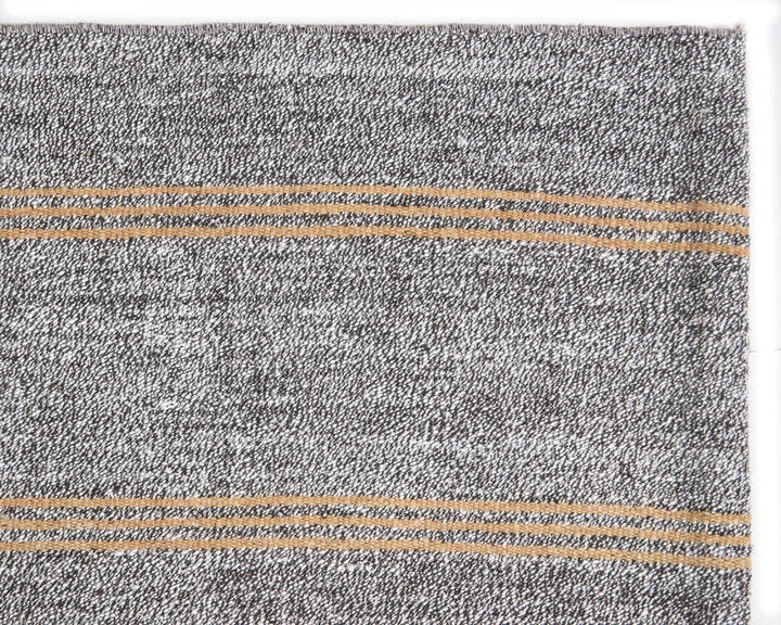 Gray Turkish Kilim Rug 6' 3" x 6' 6" Flat-Weave | No. VR50442