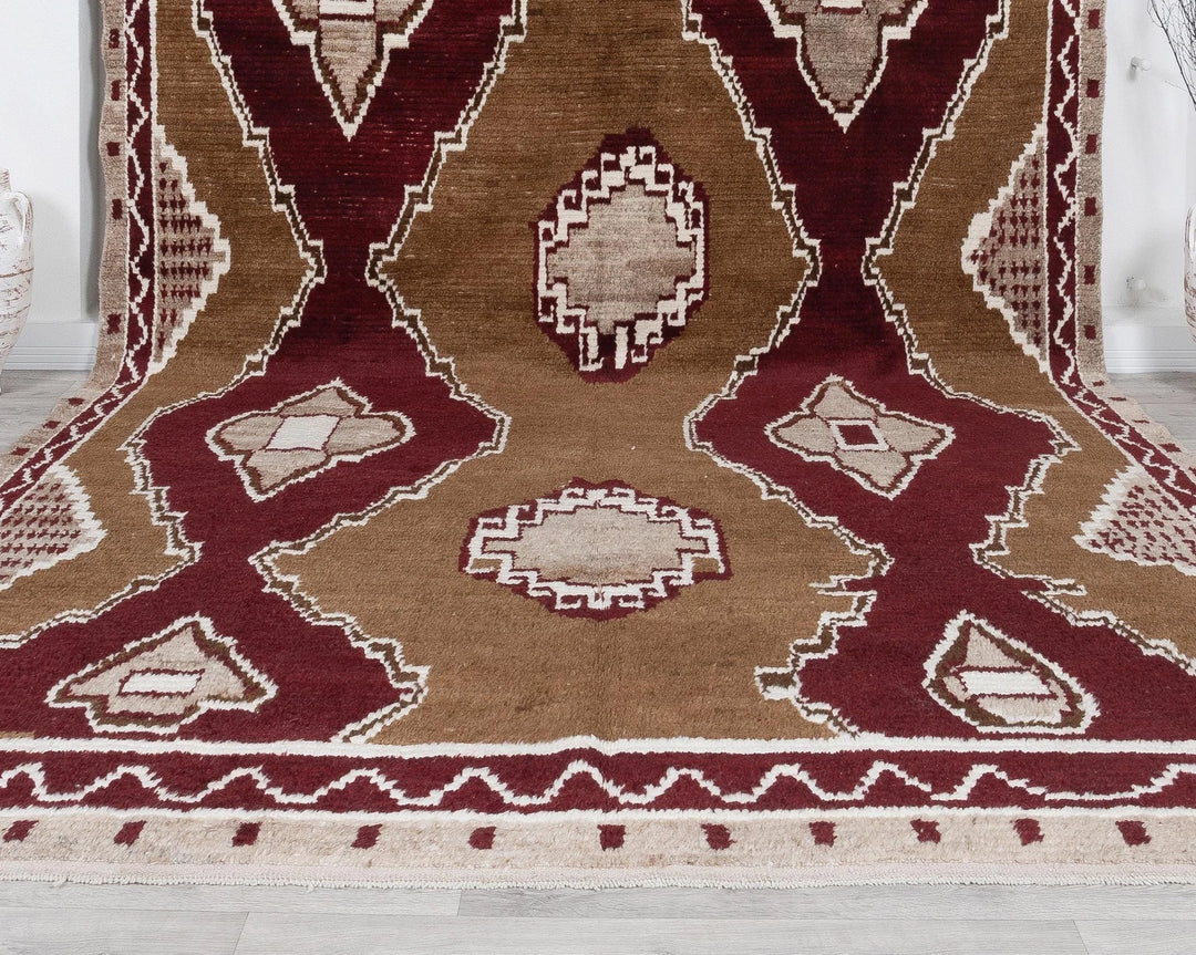 Multicolor Turkish Oushak Rug 9' 8" x 12' 5" Hand-Knotted | No. VR50510
