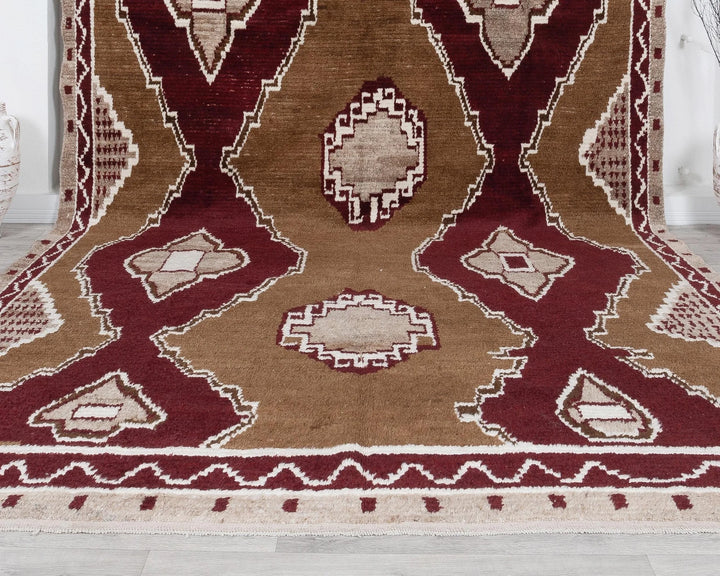 Multicolor Turkish Oushak Rug 9' 8" x 12' 5" Hand-Knotted | No. VR50510