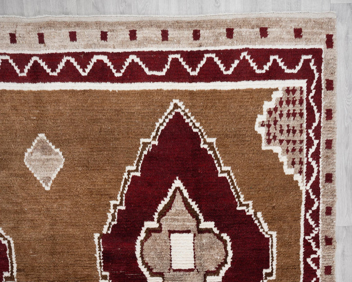Multicolor Turkish Oushak Rug 9' 8" x 12' 5" Hand-Knotted | No. VR50510