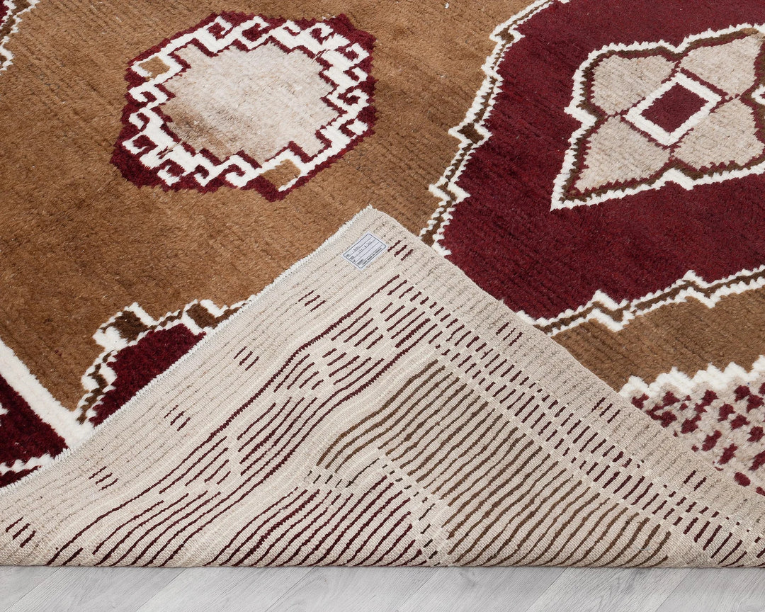 Multicolor Turkish Oushak Rug 9' 8" x 12' 5" Hand-Knotted | No. VR50510