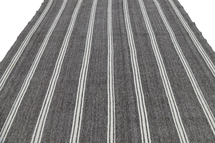 Gray Kilim Rug 8' 4" x 10' 10" | No. VR50597