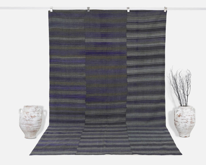 Multicolor Turkish Kilim Rug 6' 2" x 10' 1" Flat-Weave | No. VR50654