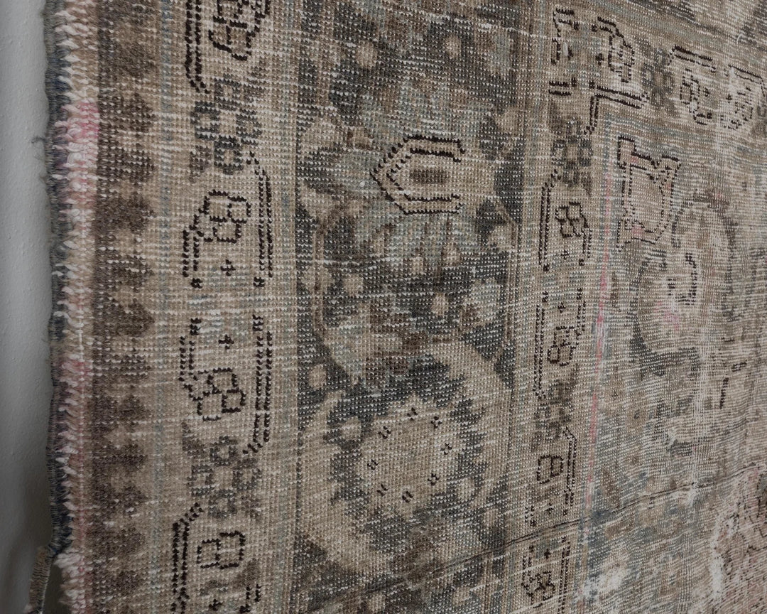 Multicolor Turkish Oushak Rug 9' 6" x 12' 10" Hand-Knotted | No. VR50670