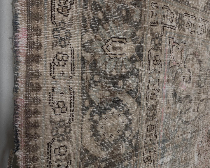 Multicolor Turkish Oushak Rug 9' 6" x 12' 10" Hand-Knotted | No. VR50670