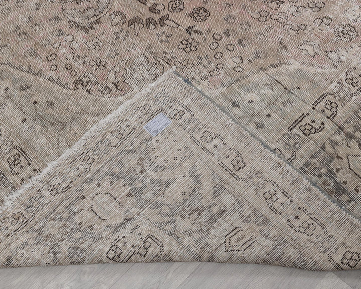 Multicolor Turkish Oushak Rug 9' 6" x 12' 10" Hand-Knotted | No. VR50670