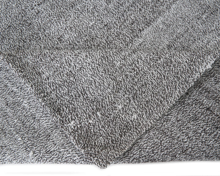Gray Turkish Kilim Rug 2'7" x 15'7" Flat-Weave | No. VR50681