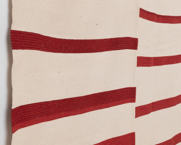 Red Turkish Kilim Rug 10' 4" x 13' 1" Flat-Weave | No. VR50704