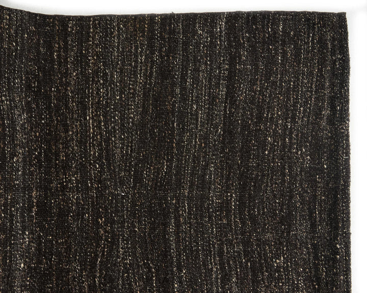 Brown Turkish Kilim Rug 7' 7" x 8' 6" Flat-Weave | No. VR50716