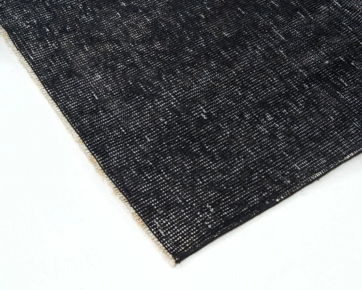 Black Oushak Rug 4' 8" x 8' 5" | No. VR50936