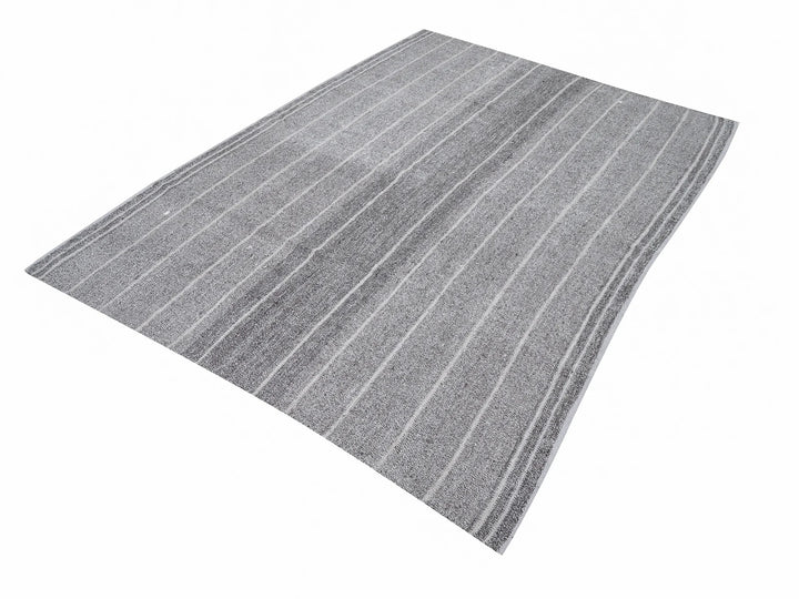 Gray Kilim Rug 5' 11" x 8' 5" | No. VR51017
